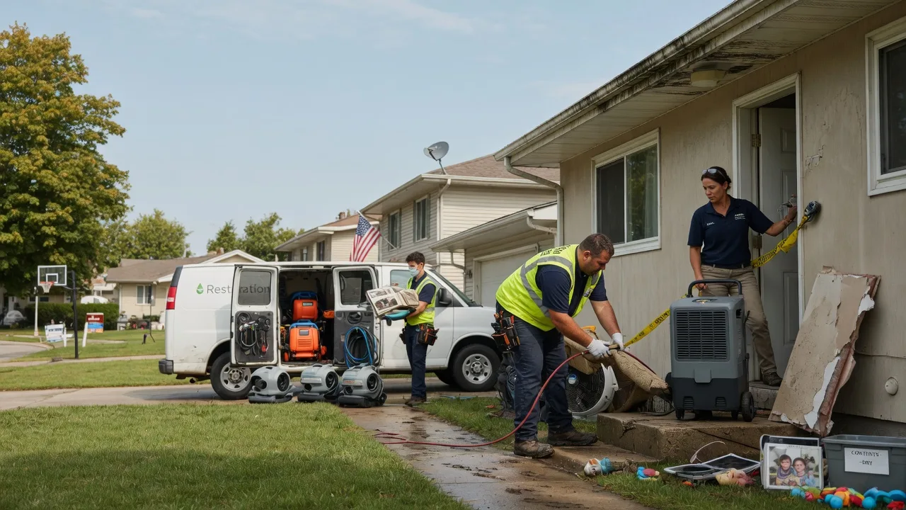 Water Damage Restoration in Topping, VA near me